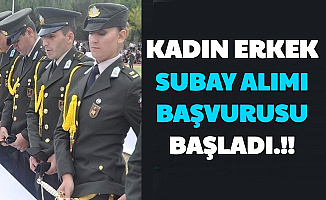 TSK Dış Kaynaktan Kadın Erkek Muvazzaf Subay Alımı Yapacak: Başvuru MSB PERTEM'de Başladı 2020