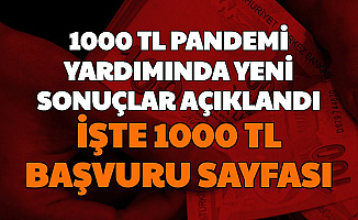 Pandemi 1000 TL Sosyal Yardımda Olumlu Olumsuz Yeni Sonuçlar Açıklandı: İşte e Devlet Başvuru ve Sonuç Sorgulama Sayfası