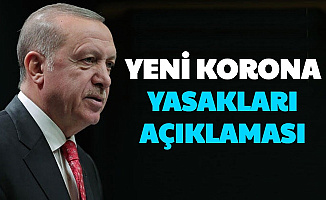 Son Dakika: Erdoğan'dan Yeni Korona Yasakları Açıklaması (Seyahat, Tam Kapanma,)