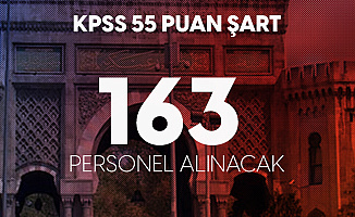 163 Sözleşmeli Personel Alımı Başvuruları Sürüyor
