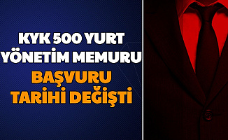 4 Bin TL Maaşla Kamu Personel Alımı: GSB KYK Yurt Yönetim Memuru Alımı Başvuru Tarihleri Değişti