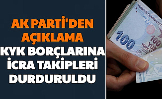AK Parti'den KYK Borçları Açıklaması: İcra Takipleri Durduruldu
