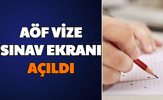 AÖF Sınav Duyurusu Yayımlandı: İşte Açıköğretim Sınav Giriş Ekranı
