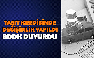 Araba Alacaklar Dikkat: Taşıt Kredisinde Önemli Değişiklik Yapıldı