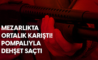 Cenazede Dehşet! Pompalı Tüfekle Ağabeyi ve Yengesine Saldırdı