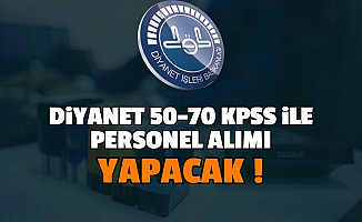 Diyanet'e 50 KPSS ile Cami Rehberi ve PDR Öğretmen Alımı Yapılacak