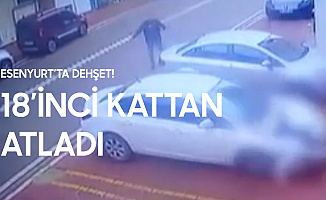 Esenyurt'ta 22 Yaşındaki Kız 18'inci Kattan Atladı