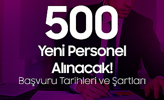 GSB 500 Personel Alımı Başvuruları 4 Ocak'ta Başlıyor