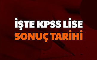 İşte 2020 Lise KPSS Sonuç Açıklama Tarihi