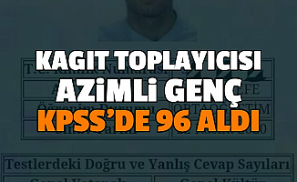Kağıt Toplayıcısı Hakan Efe, KPSS'de 96 Aldı: KPSS'ye Nasıl Hazırlandığını Anlattı
