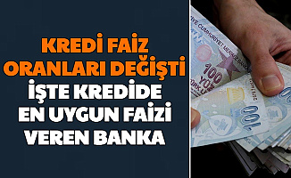 Konut, Taşıt ve İhtiyaç Kredisinde Faiz Oranları Değişti-İşte En Uygun Faizli Kredi Veren Banka