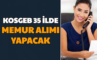 Şartlar ve Başvuru Tarihi Belli Oldu: KOSGEB, 35 Şehirde Memur Alımı Yapacak