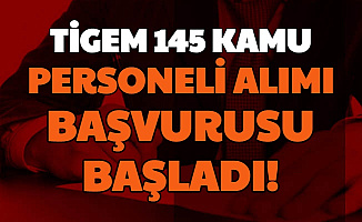 TİGEM Sözleşmeli Kamu Personel Alımı Başvurusu Başladı