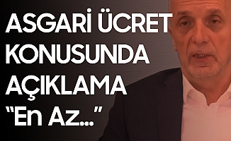 Türk İş Başkanı Ergün Atalay'dan Asgari Ücret Açıklaması: 3 Bin Liranın Üzerinde Teklif Getirilmelidir