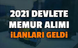 2021'in Memur Alımı İlanları Geldi: İşte Yeni Yılın İlk Devlet Personel Alımları-KPSS'siz ve Düşük KPSS ile