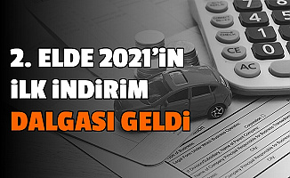 2. El Araba Fiyatlarında 2021'in İlk İndirim Dalgası Geldi
