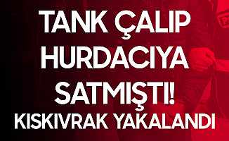 2 Ton Ağırlığındaki Tankı Çalan Şahıs Yakalandı