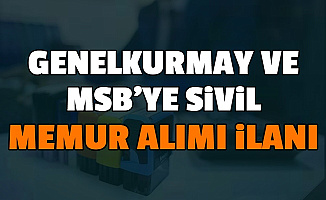 5 Ocak 2020 Resmi Gazete'de Yayımlandı: MSB ve Genelkurmay'a Memur Alımı