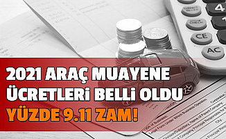 Araç Muayene Ücretlerine Yüzde 9.11 Zam: İşte Araba, Otomobil, Otobüs, Motosiklet Muayene Ücreti 2021