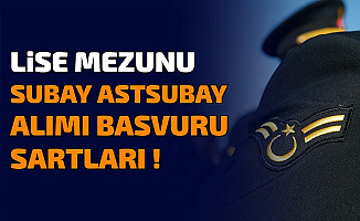 Askeri Okullara Lise Mezunu Subay Astsubay Alımı İlanı Geliyor-İşte 2021 MSÜ Başvuru Şartları