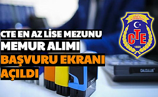 CTE En Az Lise Mezunu Memur Alımı Başvurusu e Devlet'te Başladı (Katip ve Öğretmen Alımı)