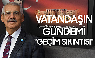 İYİ Parti Konya Milletvekili Yokuş, "Vatandaşın Gündem Bellidir! İşsizlik, Pandemi, Geçim Sıkıntısı"