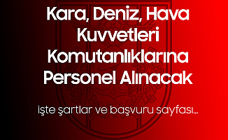 Kara, Deniz, Hava Kuvvetleri Komutanlıklarına Sivil Memur Alımı Yapılacak - Başvurulara Yoğun İlgi Sürüyor
