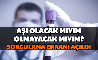 Korona Aşısı Olacak Mıyım? Aşı Sorgulama Ekranı e Nabız'da Açıldı