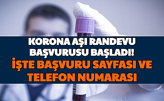 Koronavirüs Aşı Başvurusu Başladı: İşte MHRS Aşı Randevu Oluşturma ve E Devlet Girişi