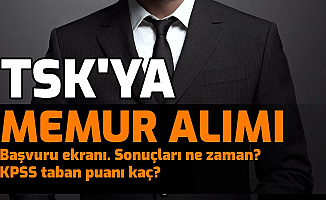 MSB TSK'ya Memur Alımı: Başvuru Sonuçları NE zaman? İşte Son Alımdaki KPSS Taban Puanları
