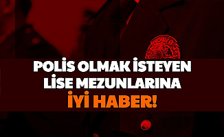 Polis Alımı Bekleyenler: Polis Olmak İsteyen Lise Mezunlarına İyi Haber PMYO Başvuru 2021