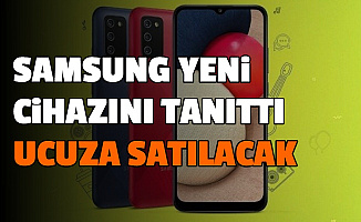 Samsung'dan Ucuza Yüksek Batarya Kapasiteli Galaxy M02s-İşte Fiyatı ve Özellikleri