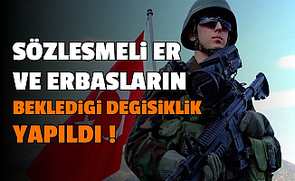 Sözleşmeli Er ve Erbaşların Beklediği Değişiklik Yapıldı: Artık Mesai Bitiminde Kışladan Çıkabilecekler