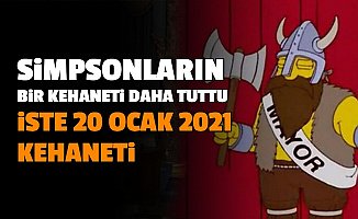 The Simpsons Dizisinde Bir Kehanet Daha Tuttu: Sıradaki Kehanet 20 Ocak 2021 İşte O Olay