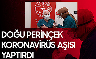 Vatan Partisi Genel Başkanı Doğu Perinçek Koronavirüs Aşısı Oldu