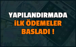 Yapılandırmaya Başvuranlar Dikkat: İlk Taksit Ödemesi Başladı (Nereye Ödenecek , Anlaşmalı Bankalar)