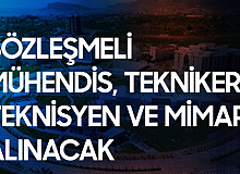 Alanya Alaaddin Keykubat Üniversitesi'ne Sözleşmeli Mühendis, Tekniker , Teknisyen ve Mimar Alımı Yapılacak