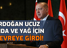 Erdoğan Ucuz Yağ ve Gıda İçin Devreye Girdi: İlk Adım Geldi