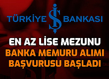 İş Bankası En Az Lise Mezunu Banka Memuru Alımı Yapacak: İşte Personel Alımı Başvurusu