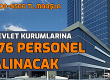 Kamuya KPSS'siz 3500-4500 TL Maaşla 176 Personel Alımı: İşte İŞKUR Başvurusu