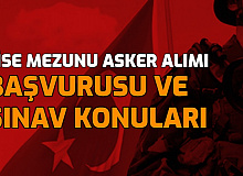 Lise Mezunu Asker Alımı Yapılıyor: İşte Başvurusu ve Sınav Konuları