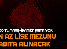 4600 TL Maaşla İkamet Şartsız Zabıta Memuru Alımı Yapılacak | En Az Lise Mezunu Kamu Memur Alımı