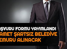 60 KPSS ile İkamet Şartsız Belediye Memuru Alımı Başvuru Formu Yayımlandı (Pütürge Belediyesi)