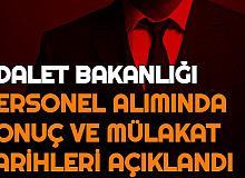 Adalet Bakanlığı CTE Personel Alımı Sonuç Listesinin ve Mülakatların Yapılacağı Tarihler Açıklandı (İKM- Zabıt İcra Katibi Mübaşir)