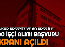 ÇAYKUR İşçi Alımı Başvuru Ekranı Açıldı