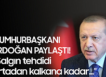 Cumhurbaşkanı Erdoğan: Salgın Tehdidi Ortadan Kalkana Kadar El Birliği içinde Çalışmayı Sürdürmemiz Gerekiyor