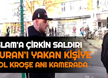 Danimarka'da İslam'a Çirkin Saldırı: Sokak Ortasında Kur'an-ı Kerim'i Yaktı