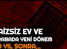 Faizsiz Konut ve Taşıt İçin Yeni Dönem Başladı