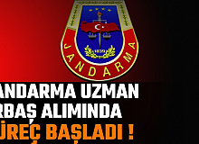 Jandarma 2021 Uzman Erbaş Alımında Süreç Başladı