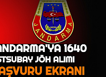 Jandarma Astsubay JÖH Alımı Başvuru Ekranı Açıldı -İşte ASEM JSGA Vatandaş Jandarma Personel Temin Başvuru Sayfası